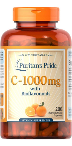 Vitamina C Con Bioflavonoides Para El Sistema Inmunologico