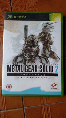 Metal Gear Solid 2 Orig Europeo Para Xbox Clasica. Kuy