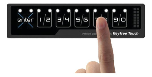 Boyo Keyfree Touch  Teclado Táctil Digital Para Vehículo Sin