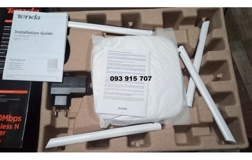 Router Wifi 600mbps Tenda F9 4 Antenas Alta Ganancia