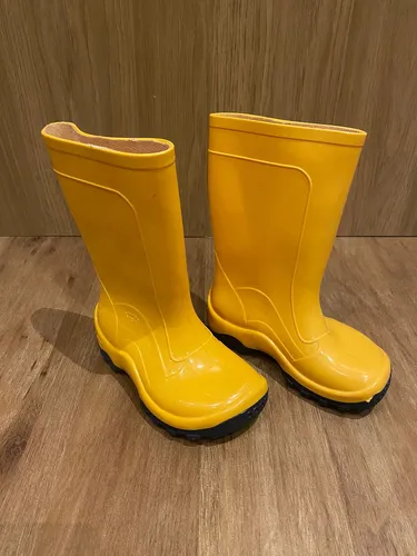 Bota de cheap chuva amarela