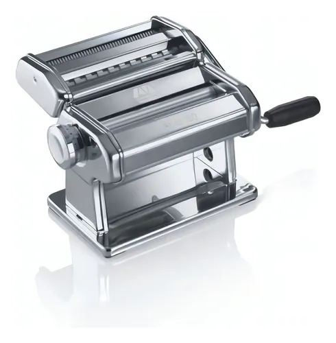 comprar Maquina De Fazer Macarrão Marcato Atlas 150 Cinza 3 Pastas