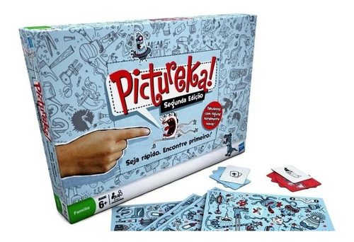 Pictureka 2ª Edição Imprimir E Jogar + Brinde - Frete Grátis