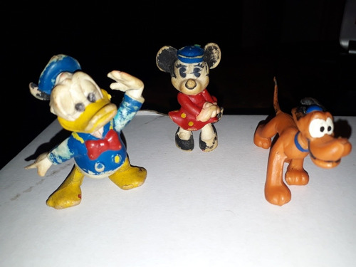 Muñecos De Goma,  Coleccionables De Disney Coca Cola Años 80