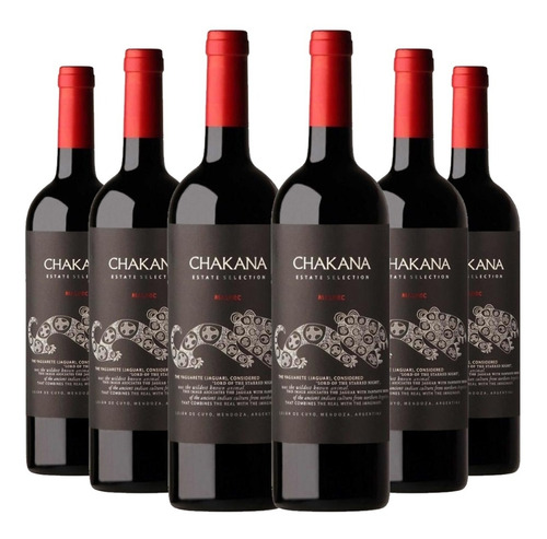 Vino Chakana Estate Selection Malbec Caja X6 Unidades