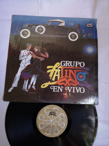 Grupo Latino En Vivo Disco De Vinil Original 