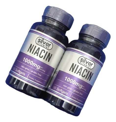 Niacin De 1000 Mg Por 50 Perlas Do - Unidad a $1100