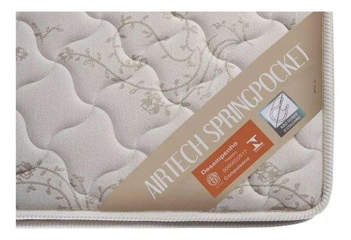 Colchão Casal Molas Ensacadas Superpocket Airtech Spring Ort
