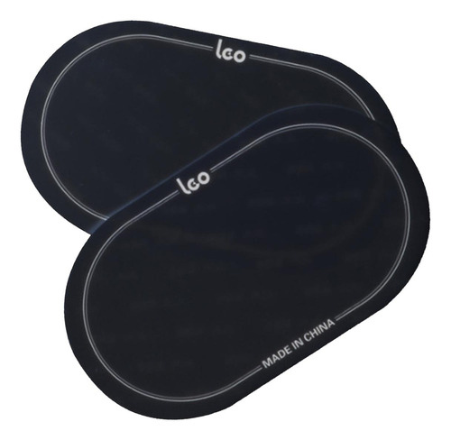 Parche De Pedal De Bombo Premium: Negro 15,7 Cm X 9 Cm