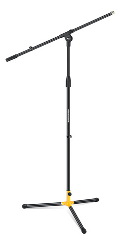 Pedestal Para Micrófono De Metal Reforzado Audiobahn Ams30 Color Negro