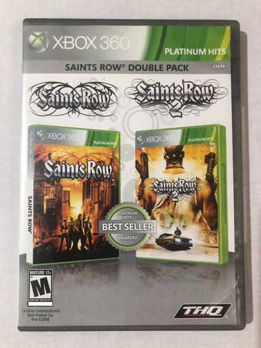 Saints Row Double Pack Xbox 360 Fisico Sin Manual