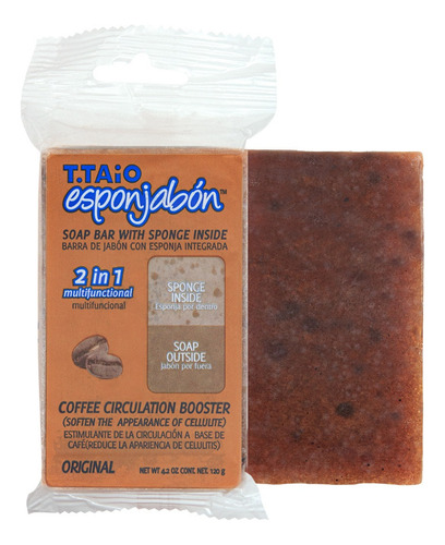 Esponjabó Corporal, Mejora La Circulación Café, 3 Piezas