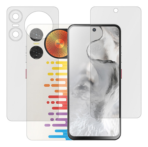 2 Piezas De Micas De Hidrogel Compatibles Con Nubia Music 2 Mate
