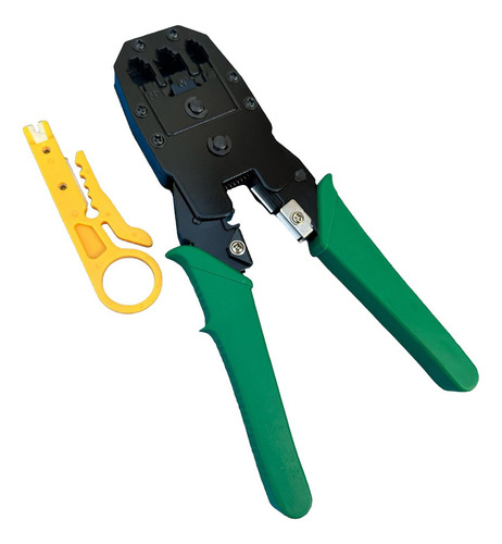 Ferramenta Para Cabo Cat5e Cat6 Rj11 Rj12 Rj45 Crimpar Decap