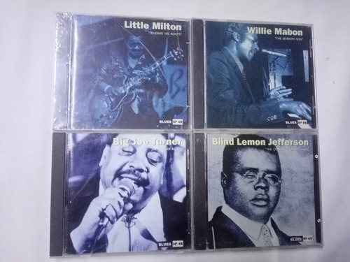 Cd's Mestres Do Blues - 4 Cd's De Colección 3 Cerrados 1 Abi