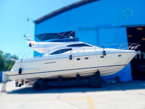 Lancha Ferretti 46 Barco Iate N Intermarine Sunseeker Axtor