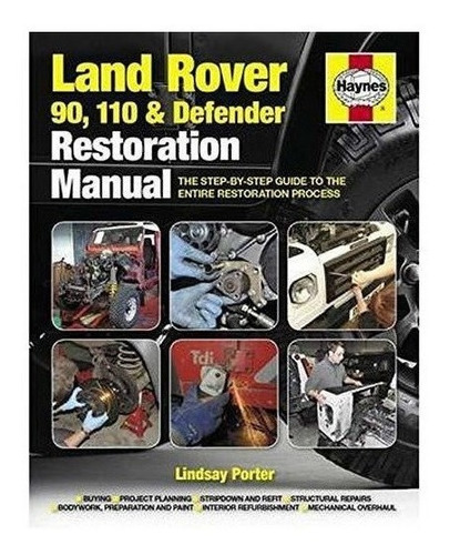 Land Rover 90, 110 And Defender Restoration Manual - Lind...