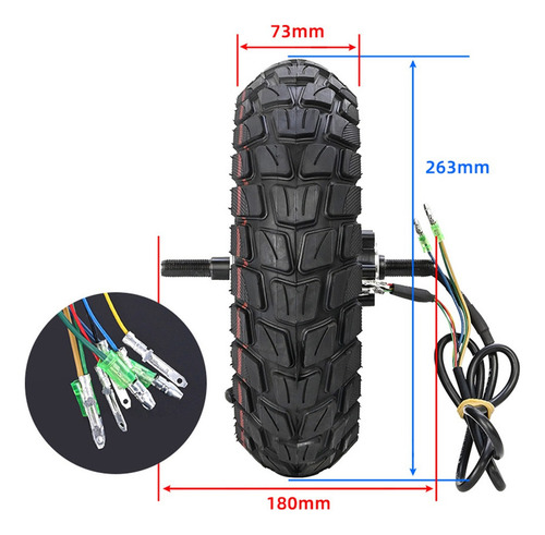 Motor De Repuesto De 48 V Y 500 W Para Scooter Kugoo M4/m4pr