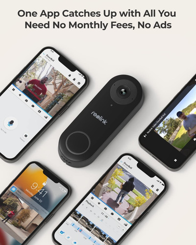 Cámara Ip Reolink 2k Para Exteriores Con Timbre V2