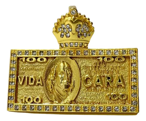 Pingente Lançamento Versace Medusa Banhado De Ouro 18k