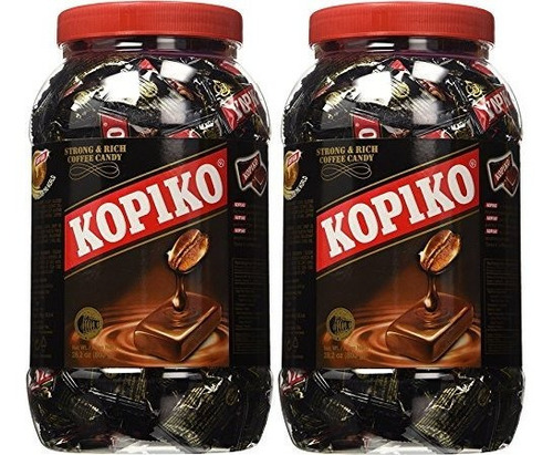 Kopiko Coffee Candy En Tarro 800g /28.2oz (paquete De 2)