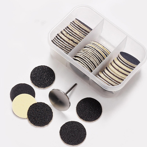 Reemplazo De Papel De Lija De 60 Piezas Para Limas De 20 Mm