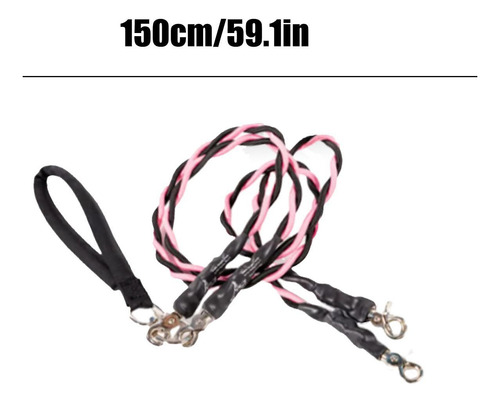Cuerdas Para Perros Correas Elásticas Doble Cuerda Accesorio
