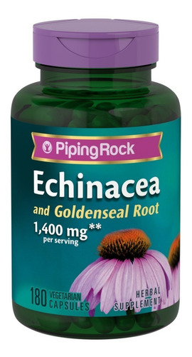Echinacea Goldenseal 1400mg Equinacea Sello Dorado Inmune