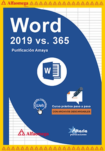 Libro Ao Word 2019 Vs. 365 - Curso Práctico Paso A Paso
