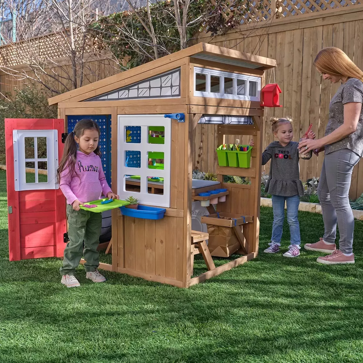 Tercera imagen para búsqueda de casitas de madera para niñas por dentro