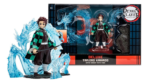 Demon Slayer Figura Tanjiro Kamado Dragon De Agua Deluxe