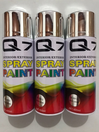 Pintura En Spray Cromado Interior / Exterior 400ml R3012 Q7