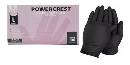 Guantes Nitrilo Negro Descartables