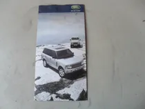 Comprar Folleto Land Rover Range Defender Discovery No Es Manual