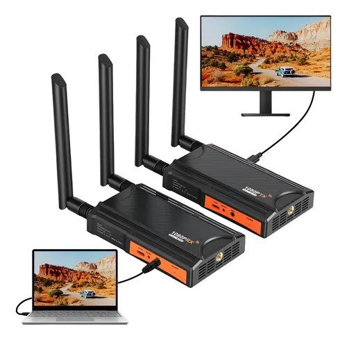 Transmissor De Video Hdmi Wireless S/ Fio Full Hd 250m 5.8g