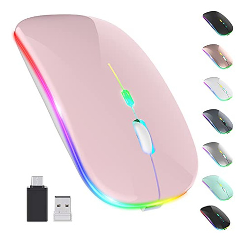 Mouse Inalambrico  Actualización Ratón Inalámbrico Led,