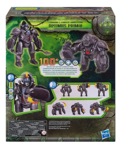 Transformers Muñeco Electrónico Optimus Primal Hasbro Optimus Primal Optimus Primal