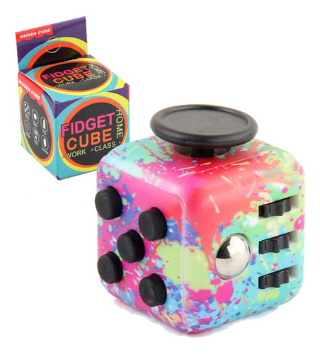 Cubo Anti Estrés, Fidget Cubo Alivia El Estrés Y La