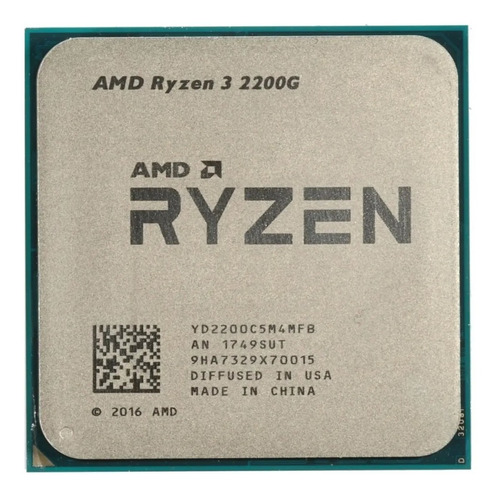 Micro Procesador Amd Ryzen 3 2200g Vega 8