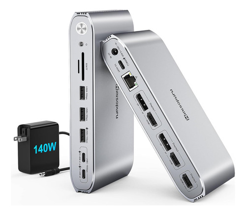 Estação De Ancoragem Minisopuru Displaylink Para Macbook M4/