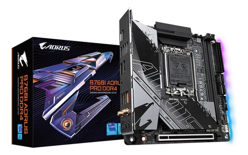 Placa Mãe Mini-itx Gigabyte B760i Aorus Pro Ddr4 Lga 1700 Cor Consulte Upgrades