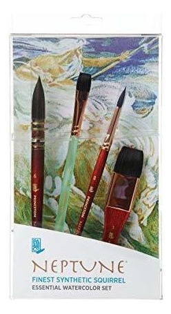 Princeton Artist Brush, Neptune Series 4750, Juego De Pincel