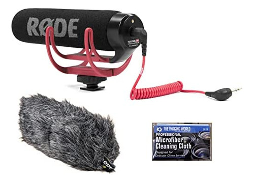 Rode Videomic Go Micrófono De Cañón En La Cámara Y Kit De De