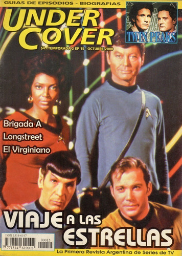 Revista Under Cover Nro. 15 * Viaje A Las Estrellas * 2000