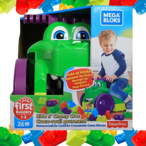 Mega bloks cocodrilo montable de construcción new arrivals