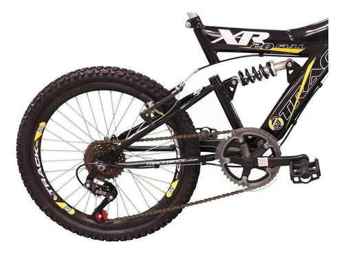 Bicicleta mountain bike infantil TK3 Track XR 20 tamaño del cuadro 15" color negro/amarillo