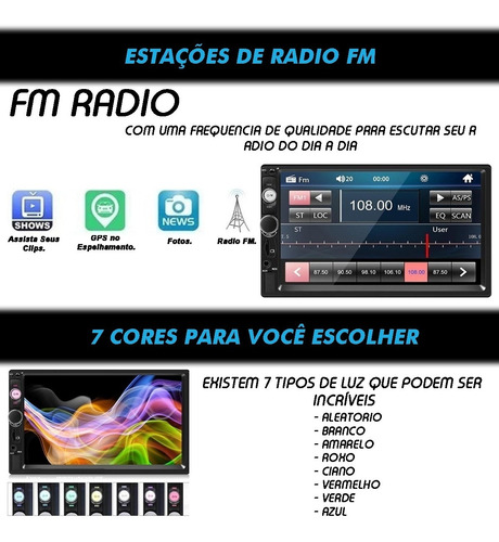 Imagem 6 de 6 de Moldura Central Escort Zetec Multimi Mp5 2 Din Espelhamento