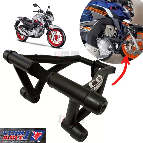 Protetor Stunt Race Cg 150 Fan Titan Gaiola Street Cg150 no Shoptime