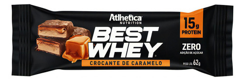 Best Whey Bar - 1 Unidade 62g Crocante De Caramelo