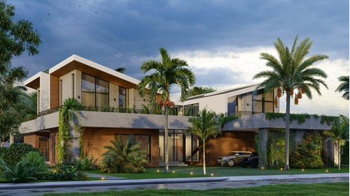 Casa En Venta, Proyecto En Cap Cana, Punta Cana, 1.036m2, 6 Hab. 6 Parqueos, Comunidad Exclusiva Con Campo De Golf, Playa Privada, Seguridad Permanente, Entorno , Oportunidad De Vivir En Un Paraíso.